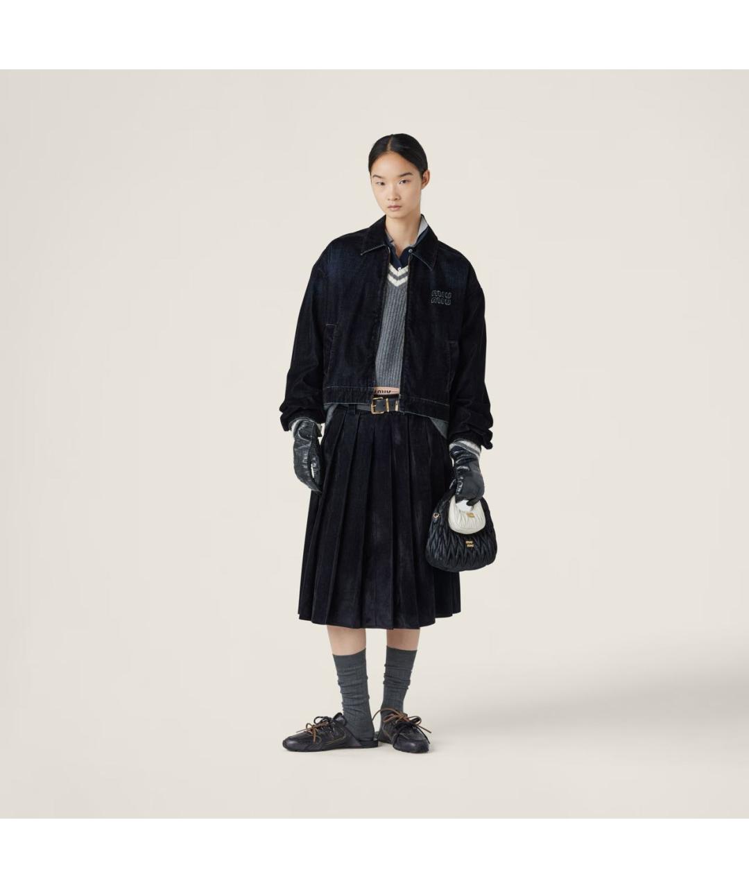 MIU MIU Черная хлопковая куртка, фото 6