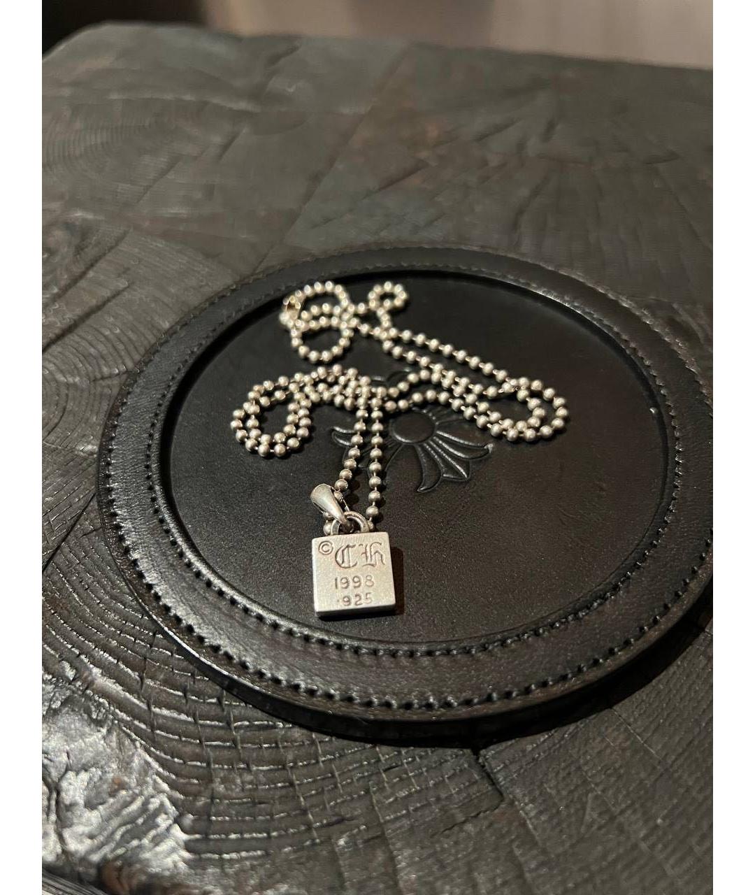 CHROME HEARTS Серебряная серебряная цепочка/подвеска, фото 2