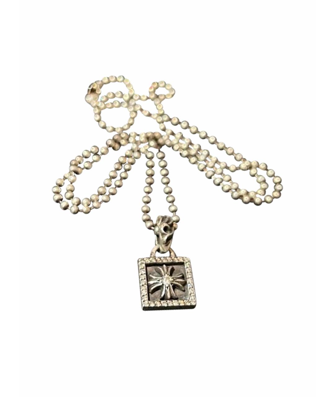 CHROME HEARTS Серебряная серебряная цепочка/подвеска, фото 1