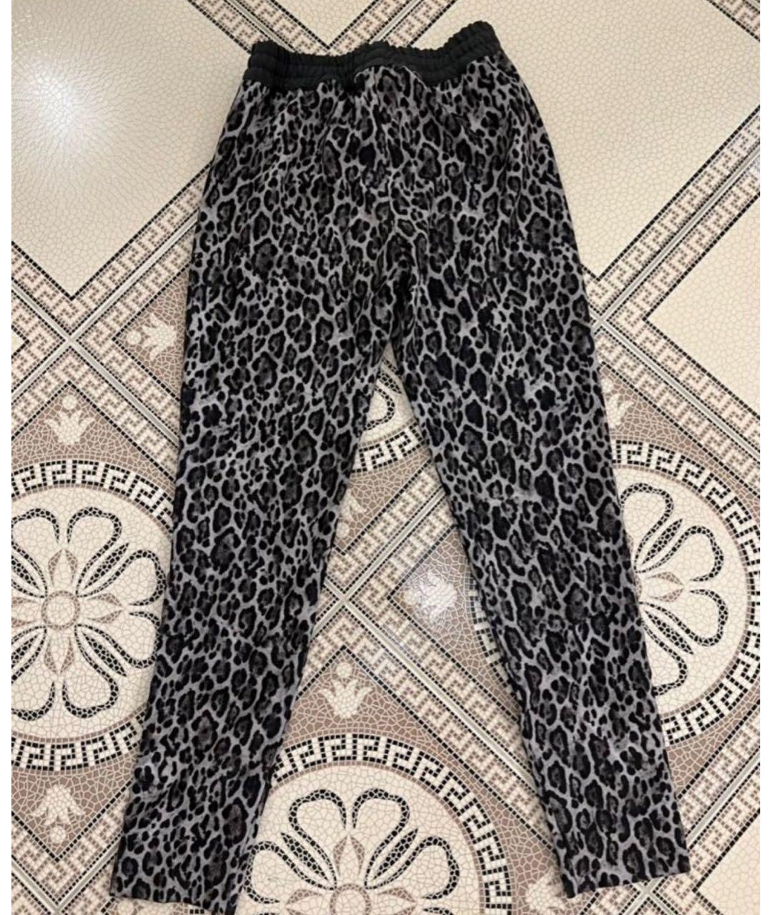 LIU JO Антрацитовые прямые брюки, фото 2