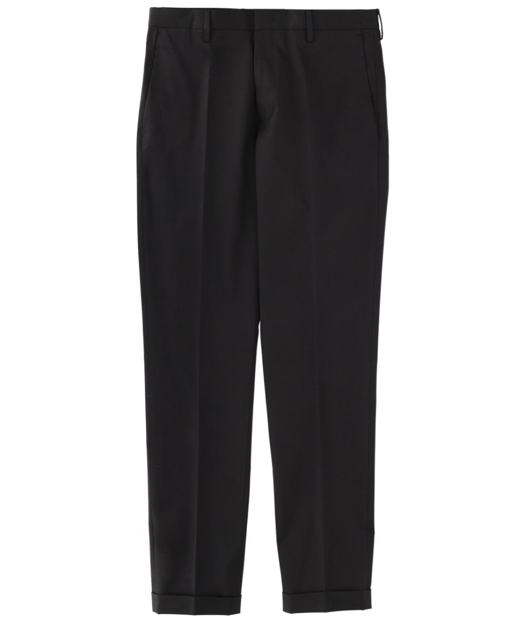 PAUL SMITH Черные хлопковые повседневные брюки, фото 1