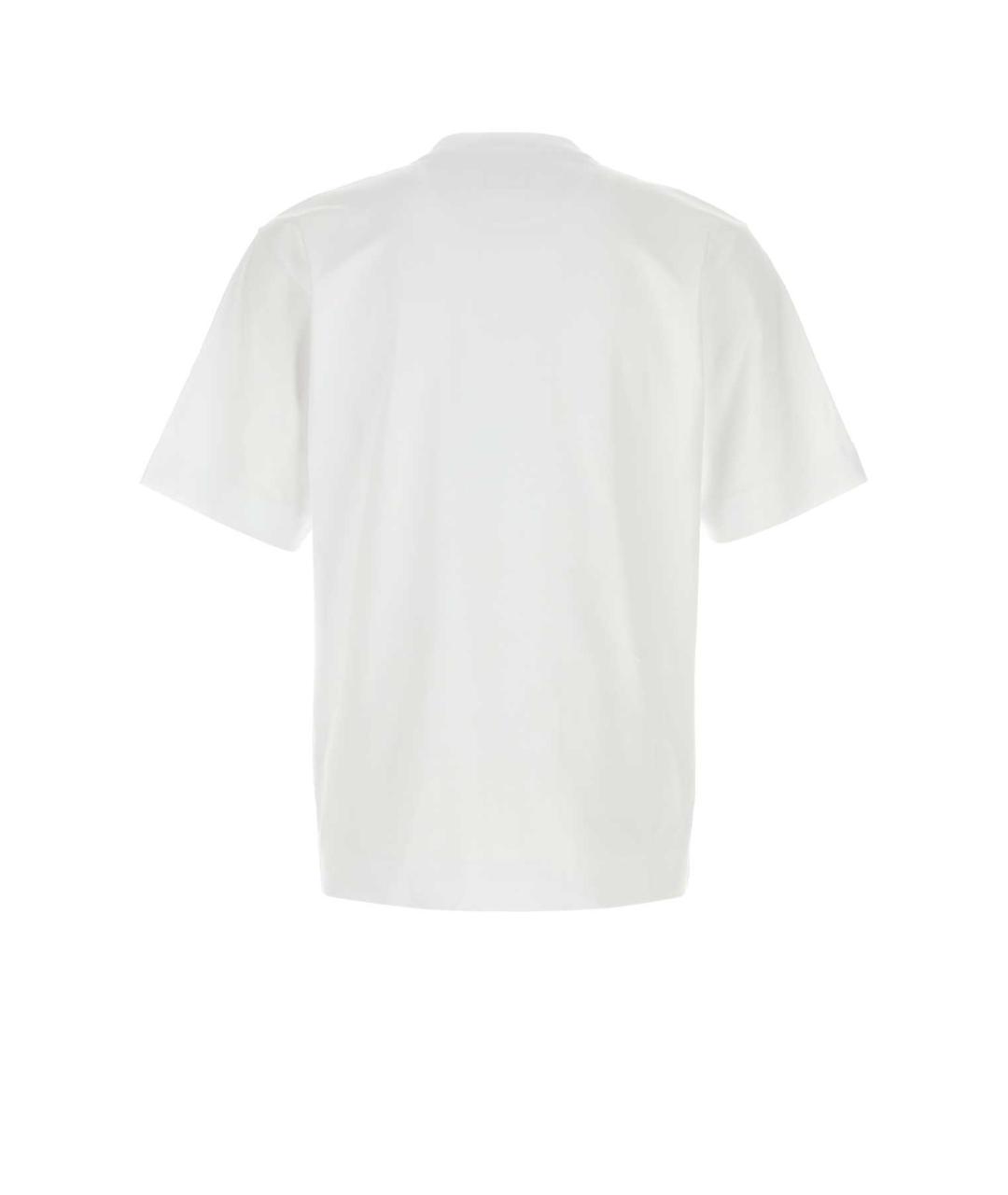 FENDI Белая хлопковая футболка, фото 2