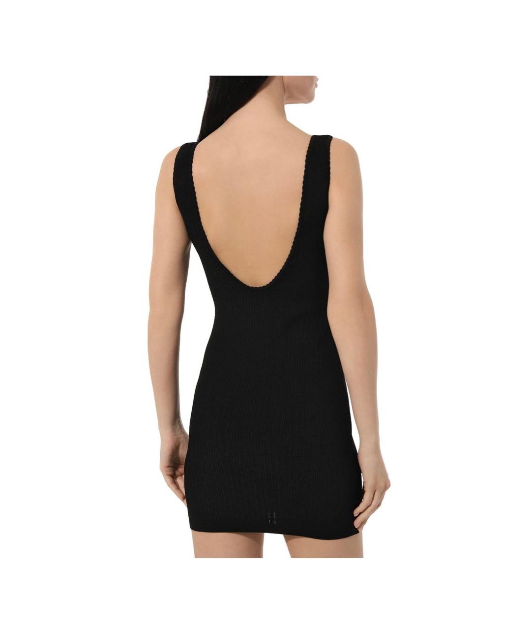 JACQUEMUS Черное коктейльное платье, фото 3