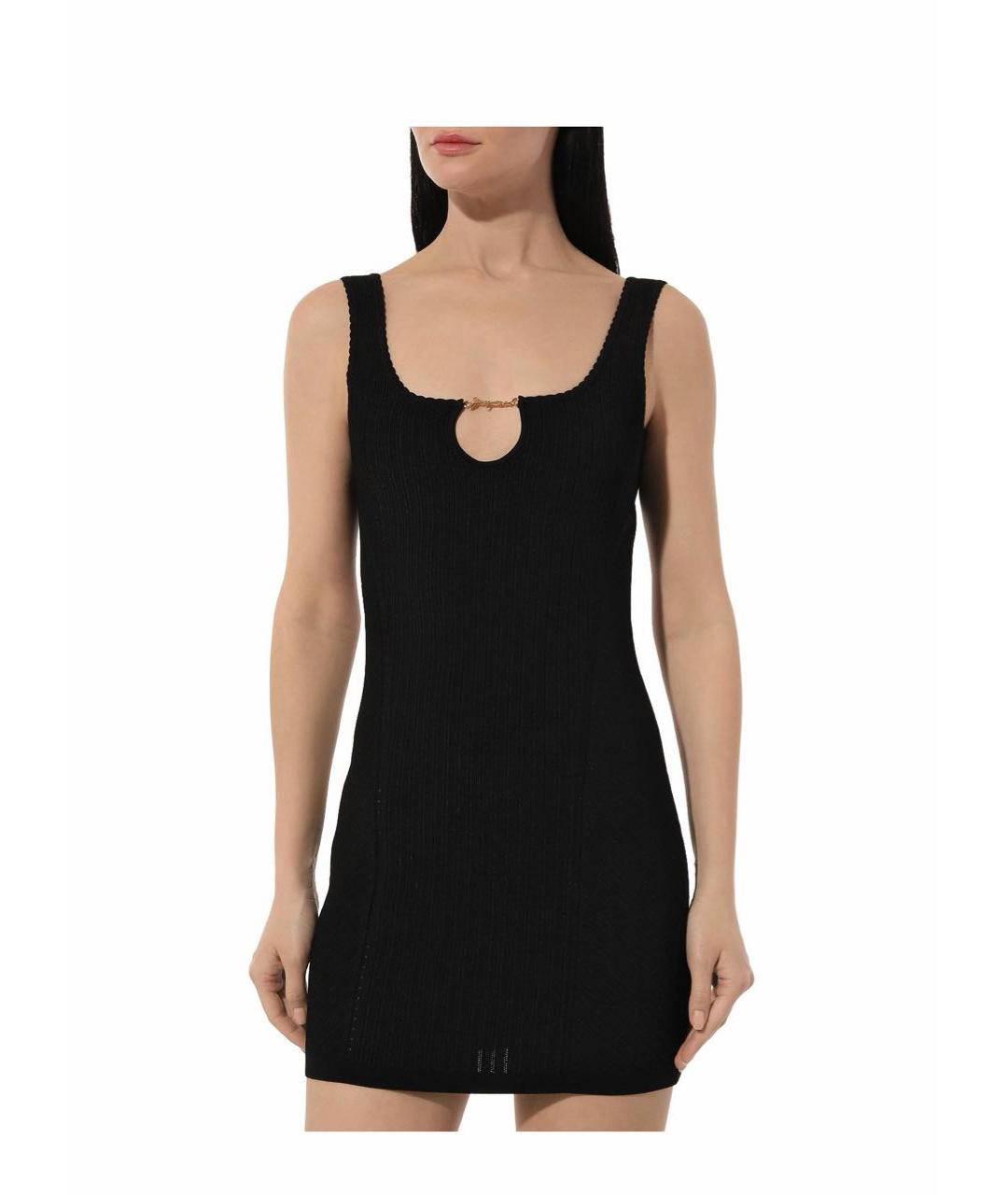 JACQUEMUS Черное коктейльное платье, фото 2