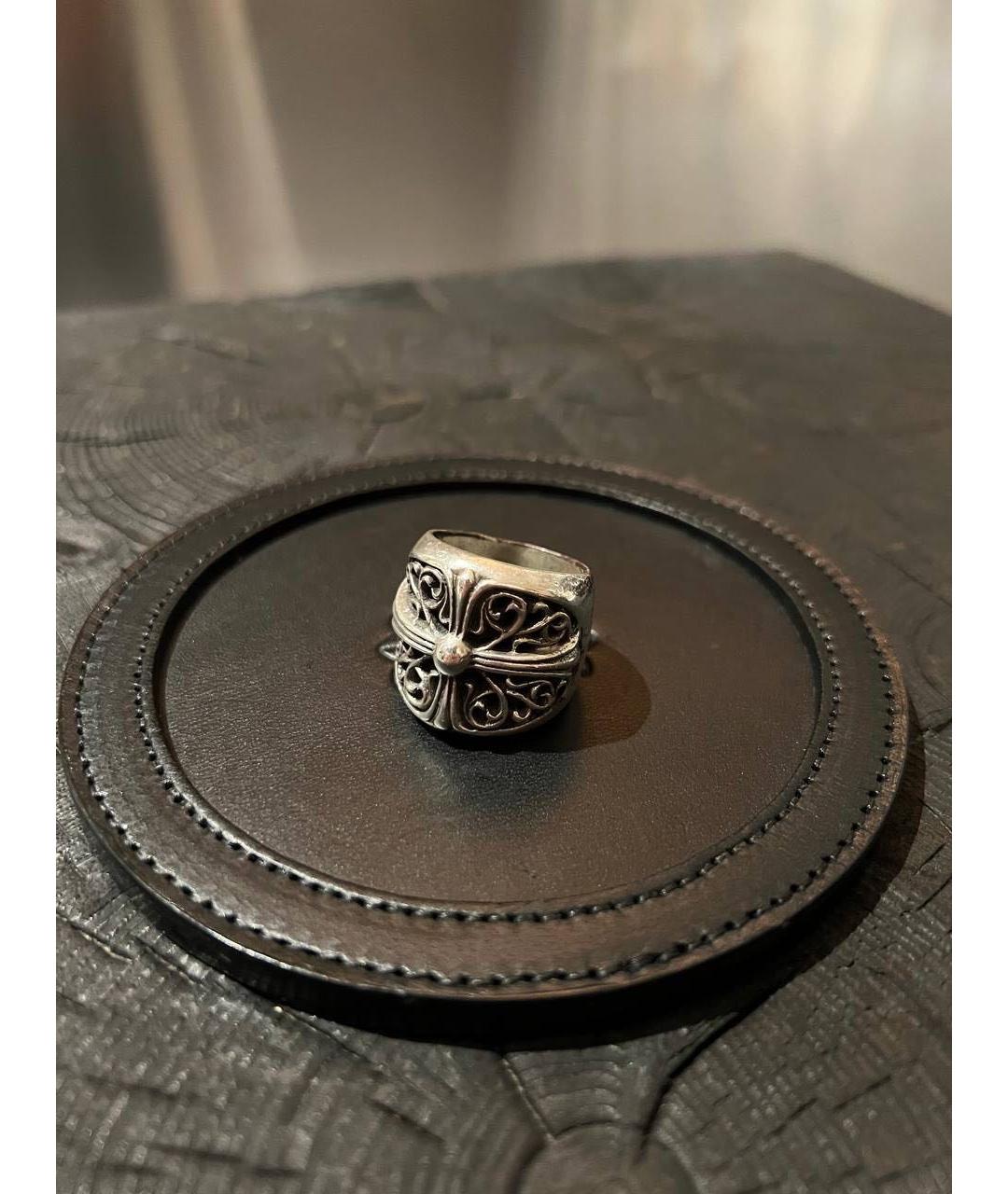 CHROME HEARTS Серебряное серебряное кольцо, фото 3