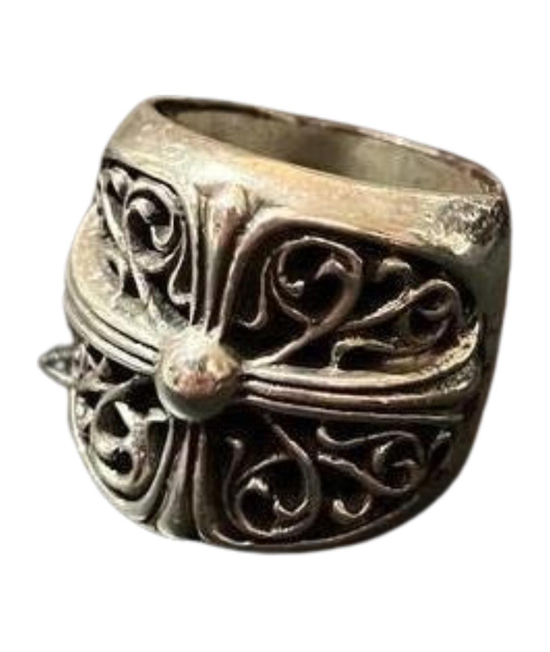 CHROME HEARTS Серебряное серебряное кольцо, фото 1