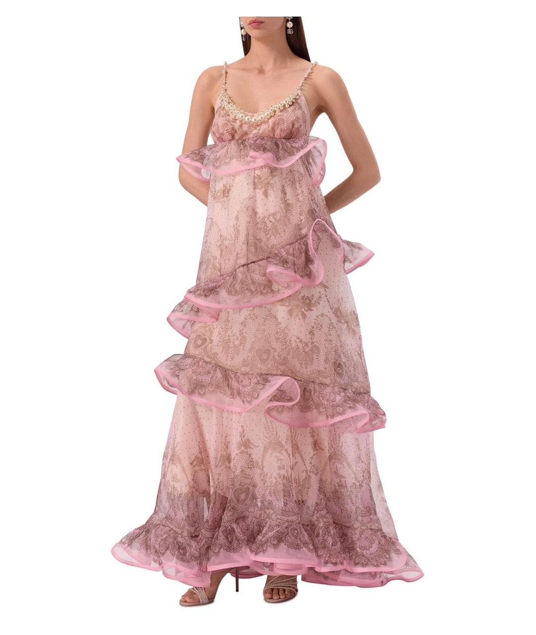 ZIMMERMANN Розовое коктейльное платье, фото 2