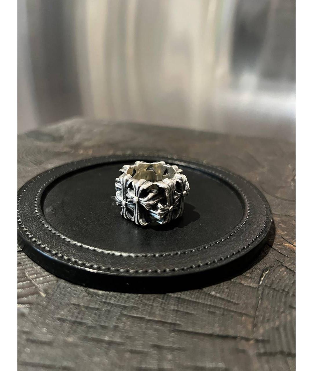 CHROME HEARTS Серебряное серебряное кольцо, фото 3