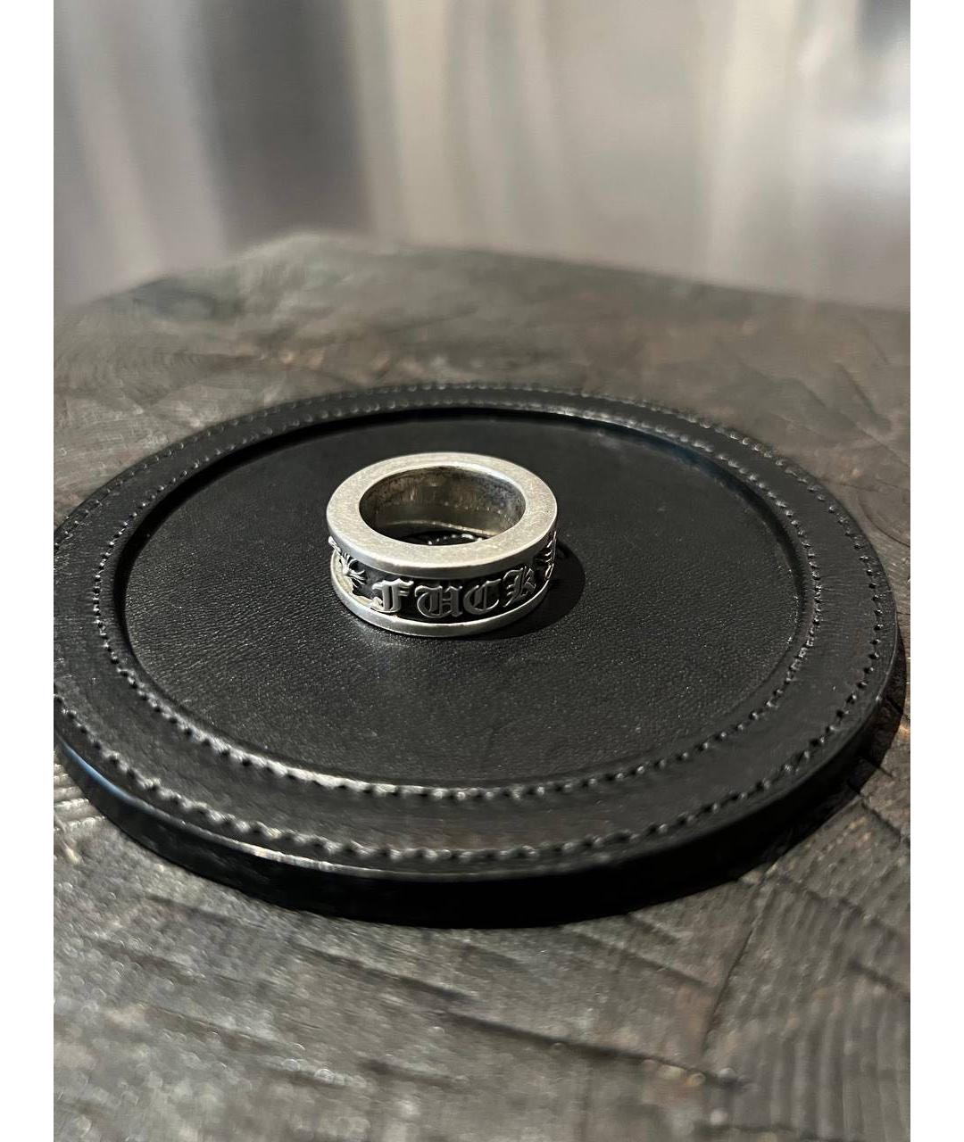 CHROME HEARTS Серебряное серебряное кольцо, фото 2