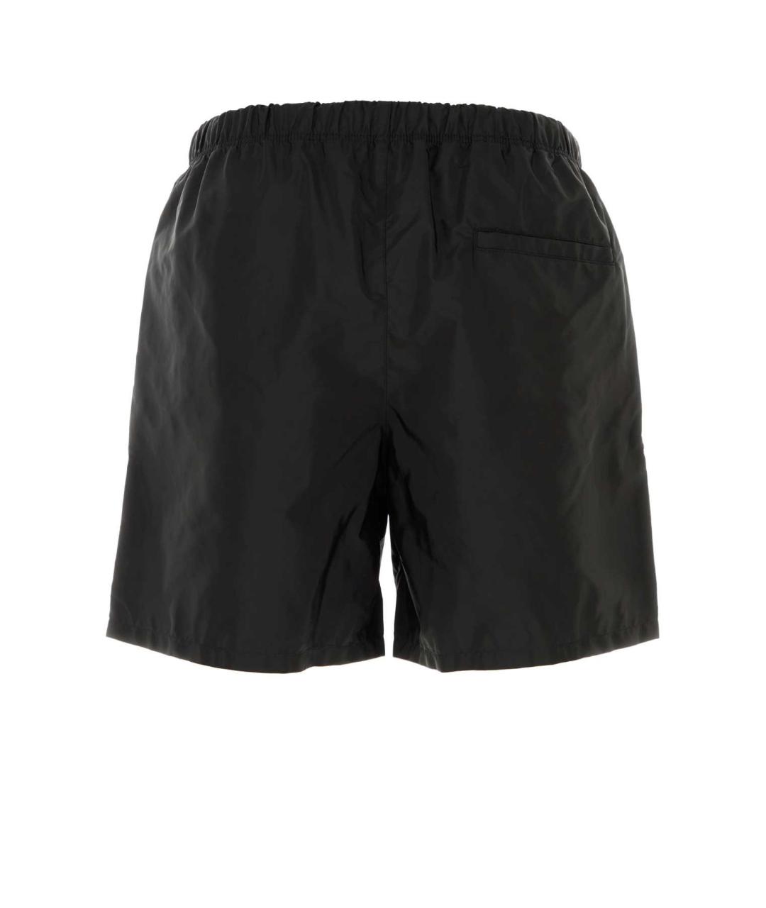 PRADA Черные полиэстеровые шорты, фото 2