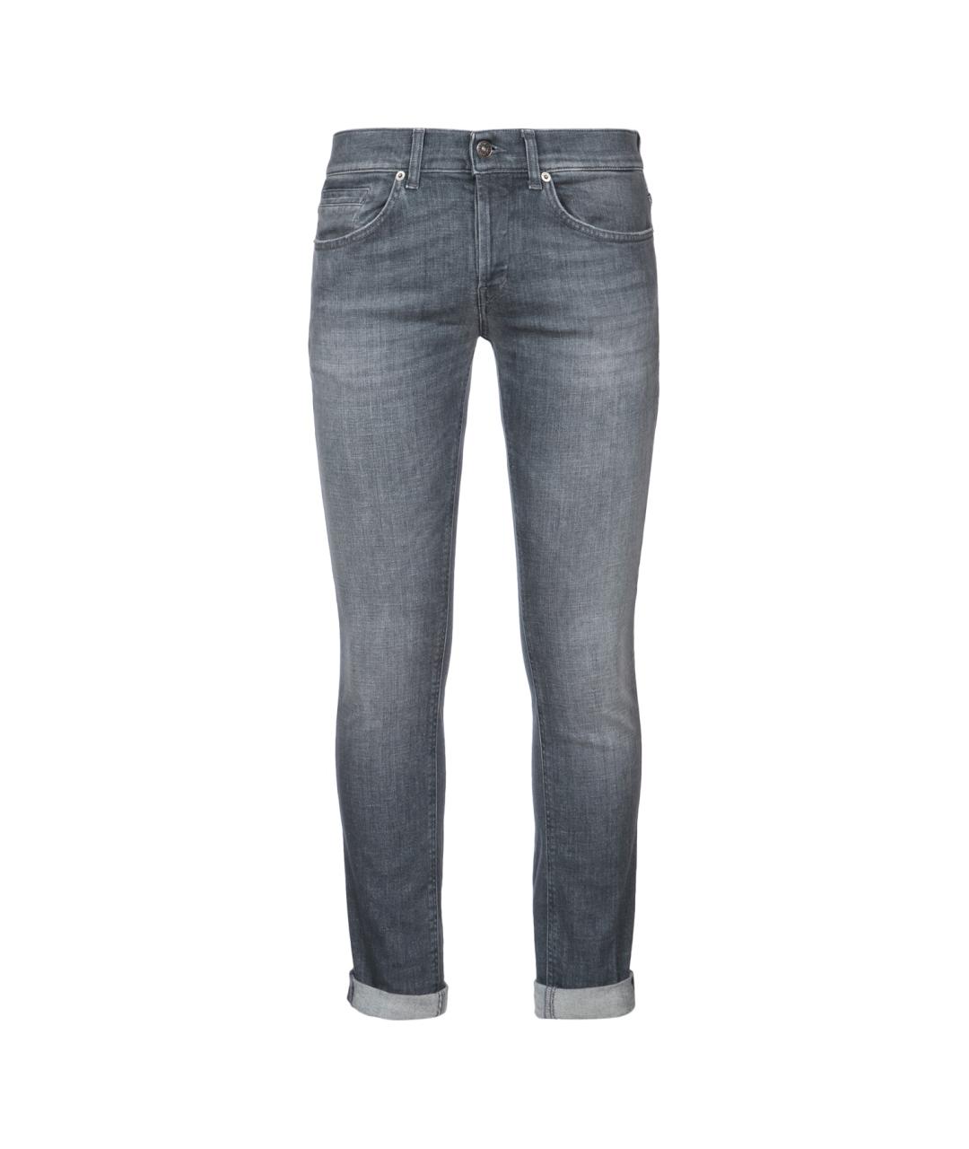 DONDUP Серые джинсы скинни, фото 1