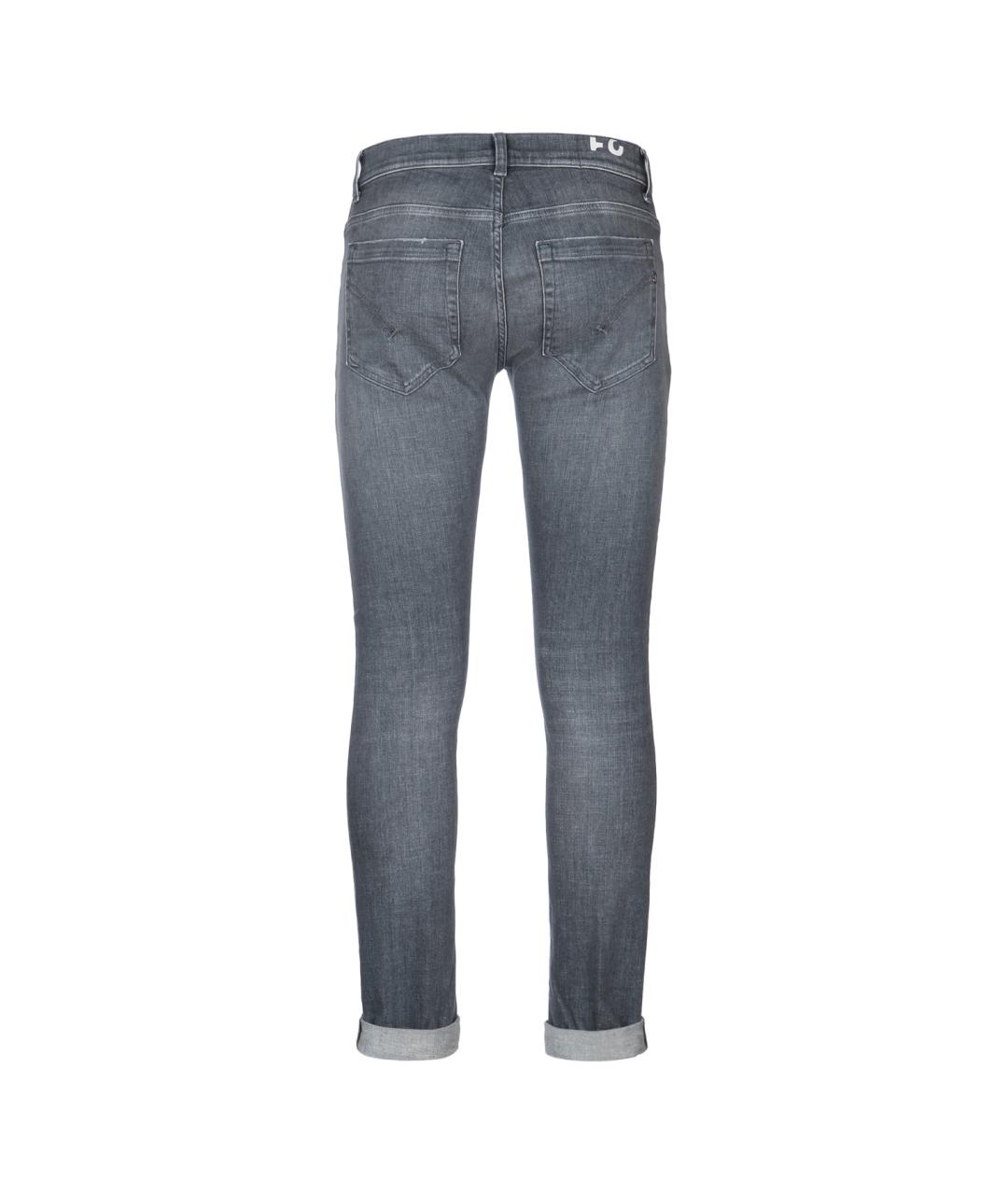 DONDUP Серые джинсы скинни, фото 2