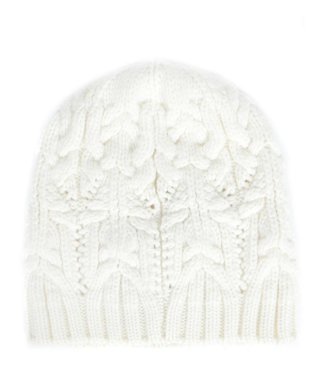 LORO PIANA Бежевая шерстяная шапка, фото 2