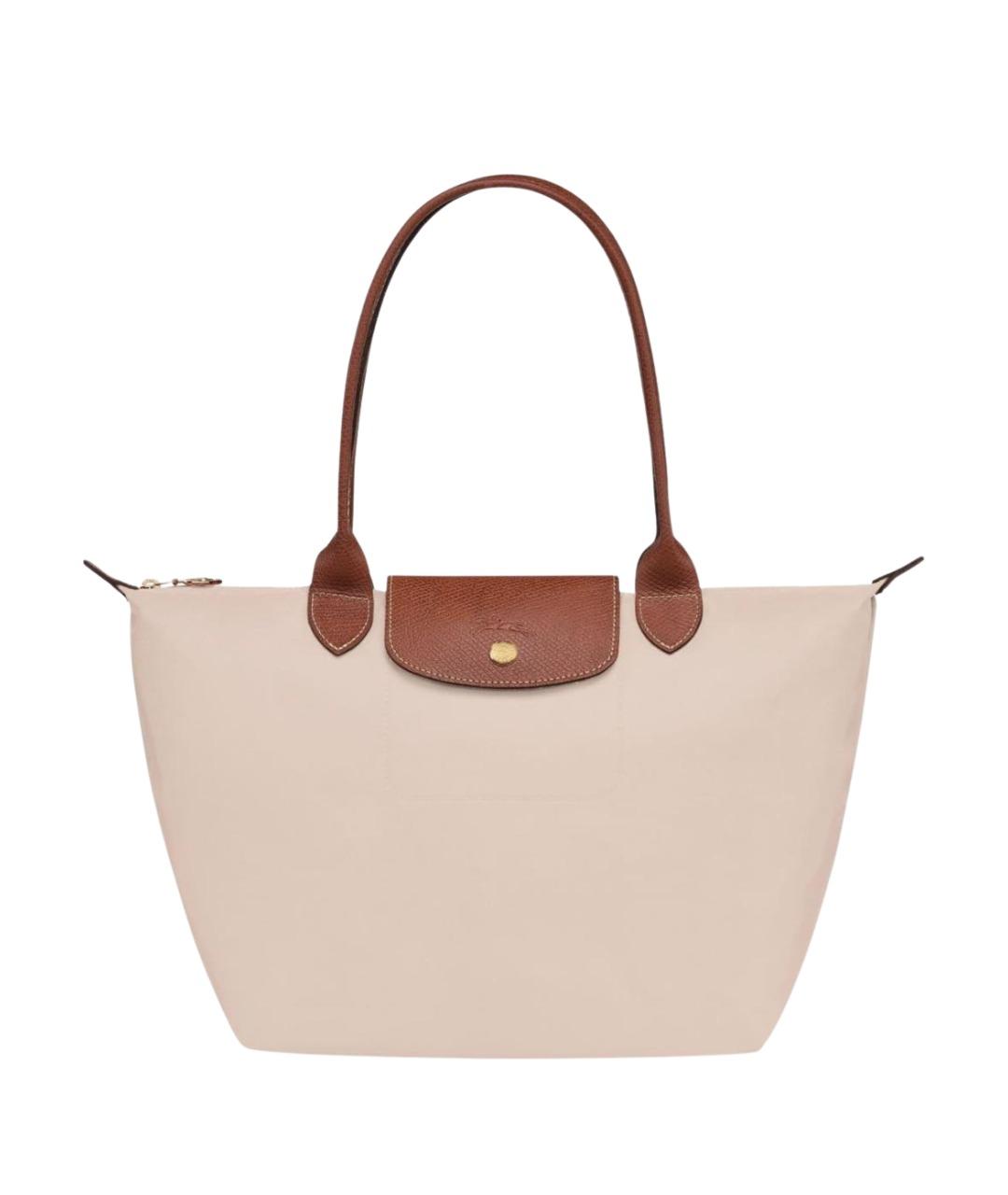 LONGCHAMP Белая сумка тоут, фото 1