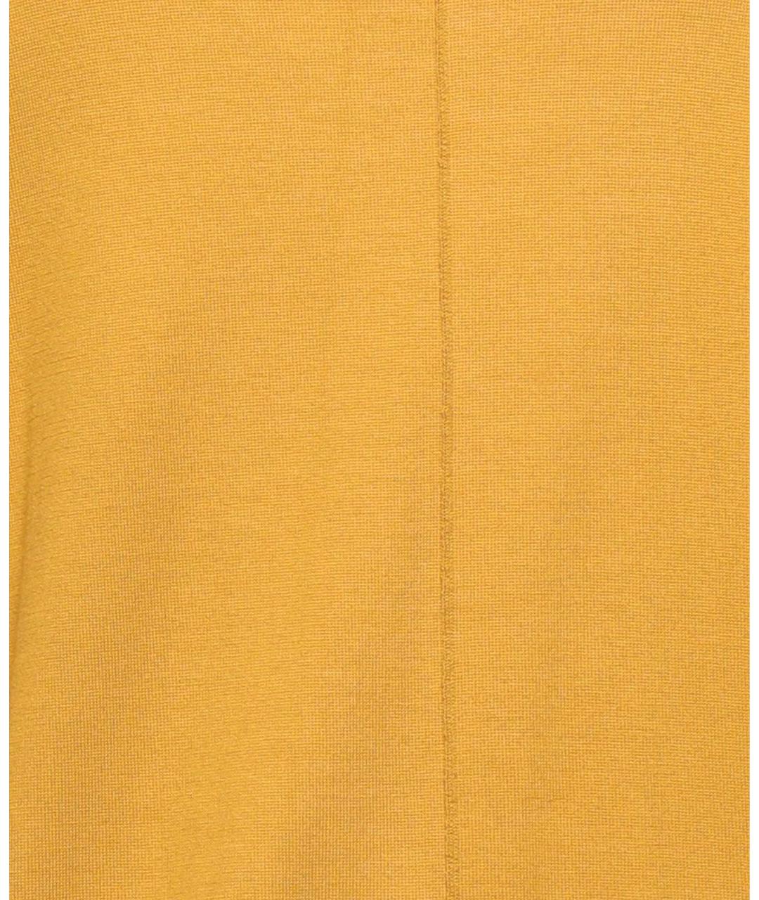 PESERICO Горчичная шерстяная водолазка, фото 4