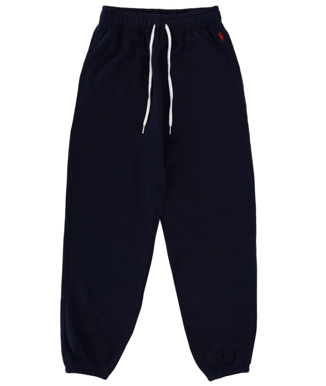 POLO RALPH LAUREN Синие хлопковые прямые брюки, фото 1