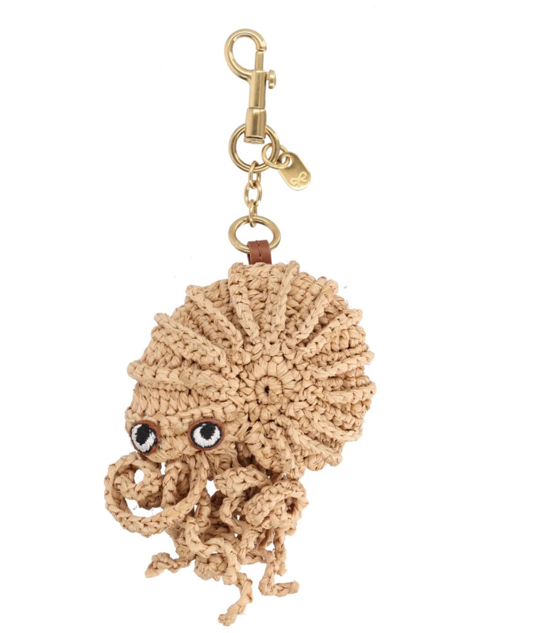 ANYA HINDMARCH Розовый брелок, фото 1