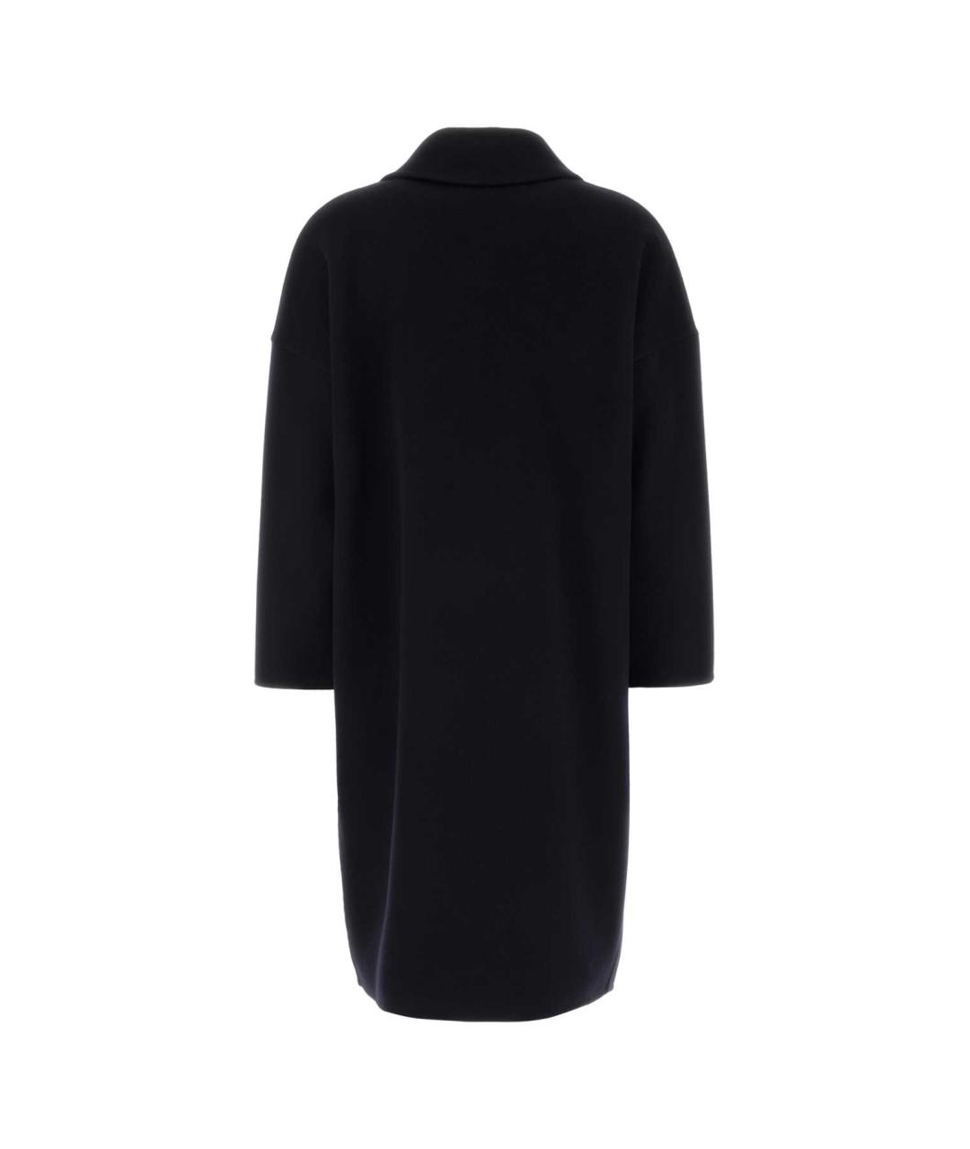 AFTERCOAT Темно-синее шерстяное пальто, фото 2