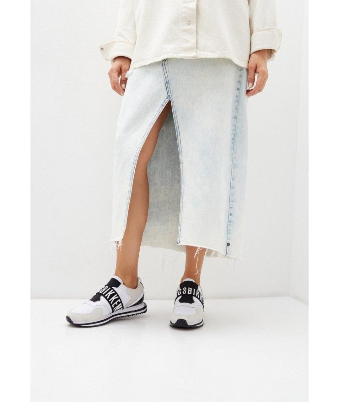 BIKKEMBERGS Белые замшевые кроссовки, фото 9