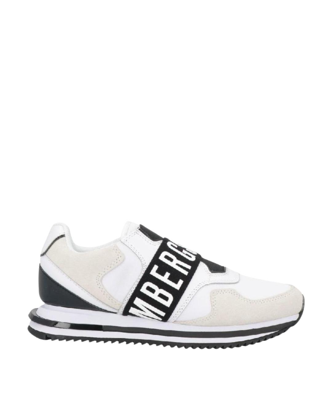 BIKKEMBERGS Белые замшевые кроссовки, фото 1