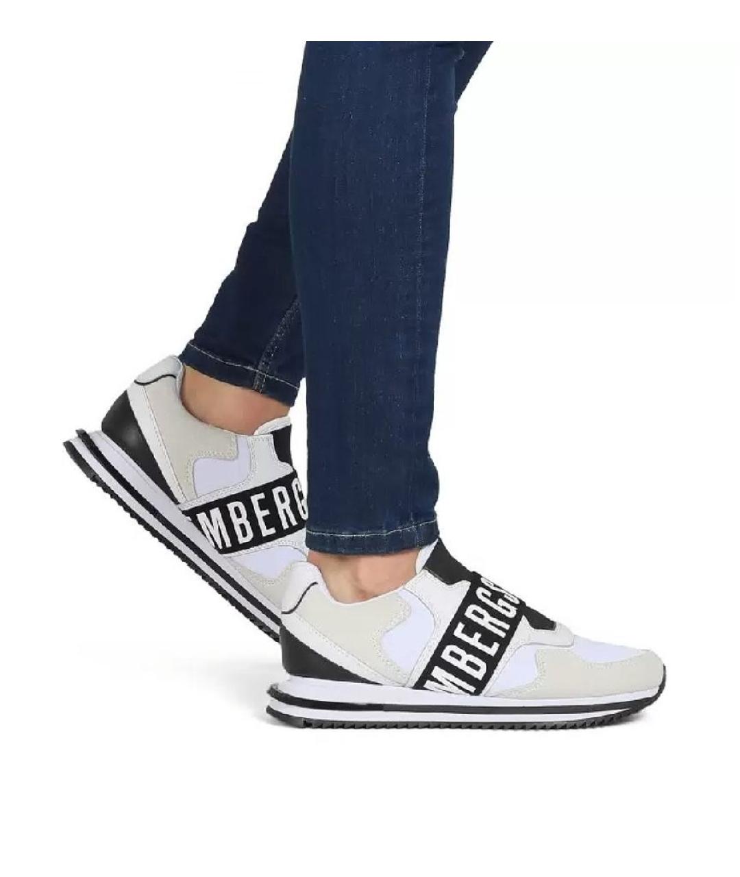 BIKKEMBERGS Белые замшевые кроссовки, фото 8