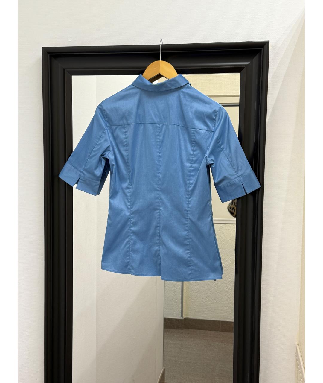 HUGO BOSS Голубая блузы, фото 2