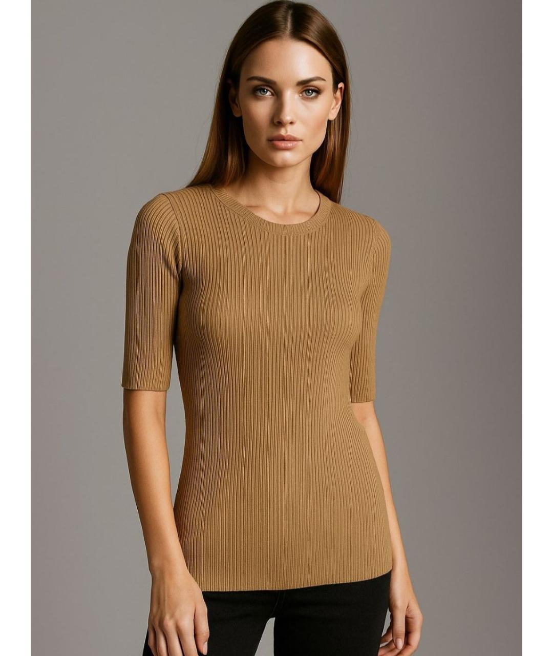 12 STOREEZ Бежевый джемпер / свитер, фото 6