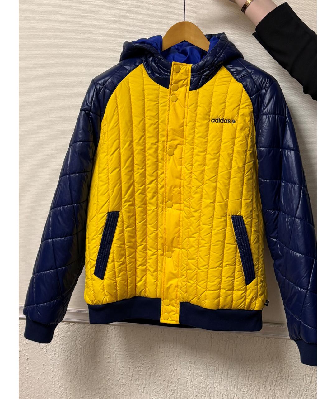 ADIDAS Полиэстеровая куртка, фото 10