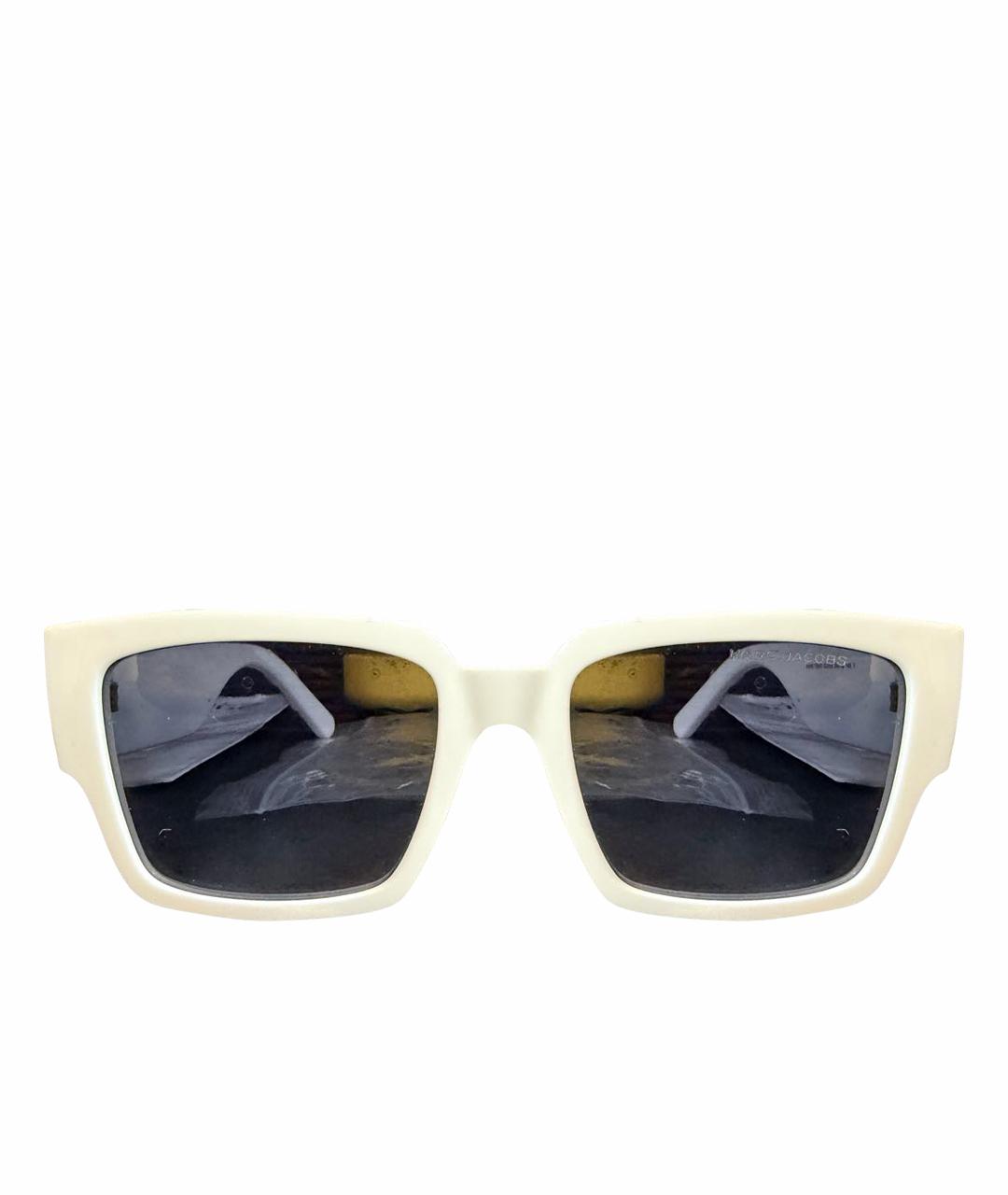 MARC JACOBS Белые пластиковые солнцезащитные очки, фото 1