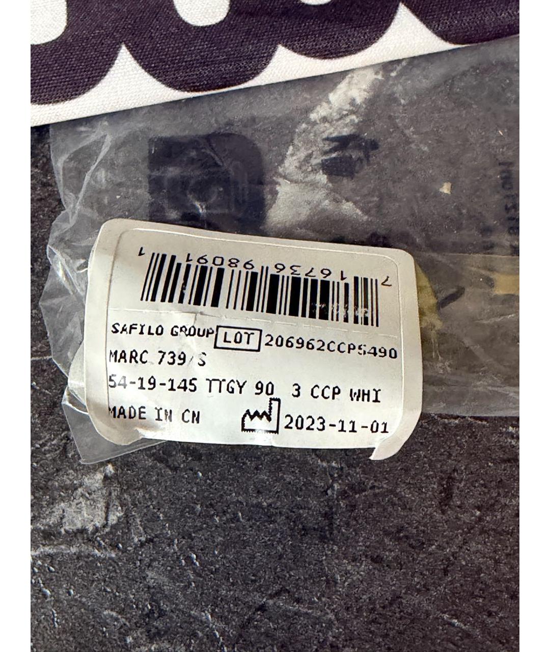 MARC JACOBS Белые пластиковые солнцезащитные очки, фото 8