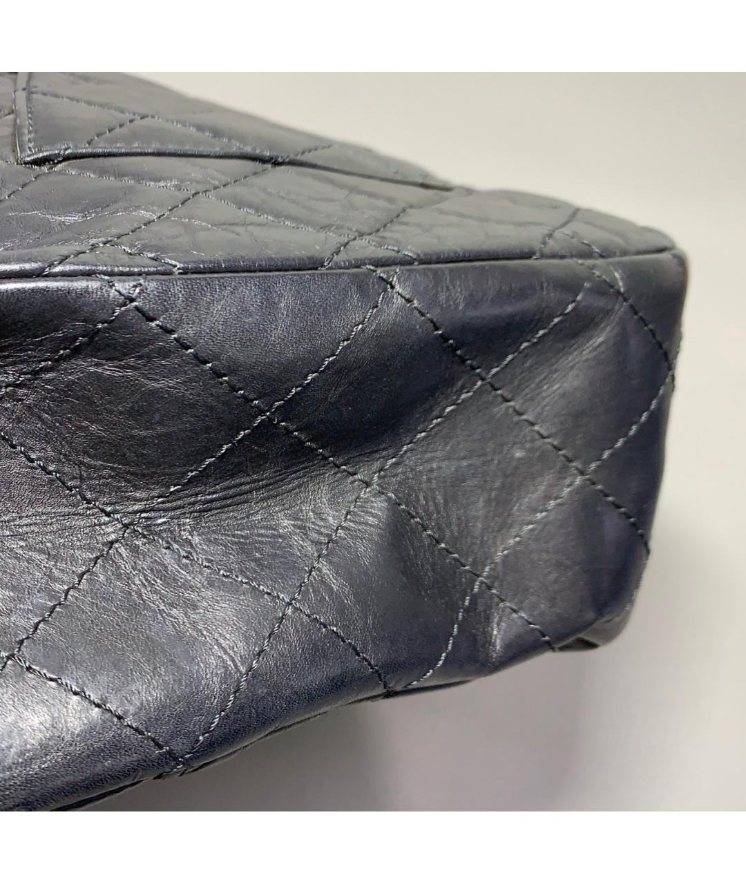 CHANEL Черная кожаная сумка через плечо, фото 8