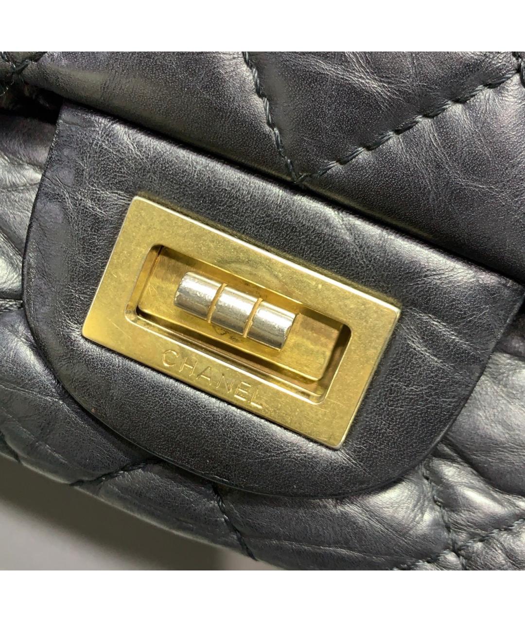 CHANEL Черная кожаная сумка через плечо, фото 9