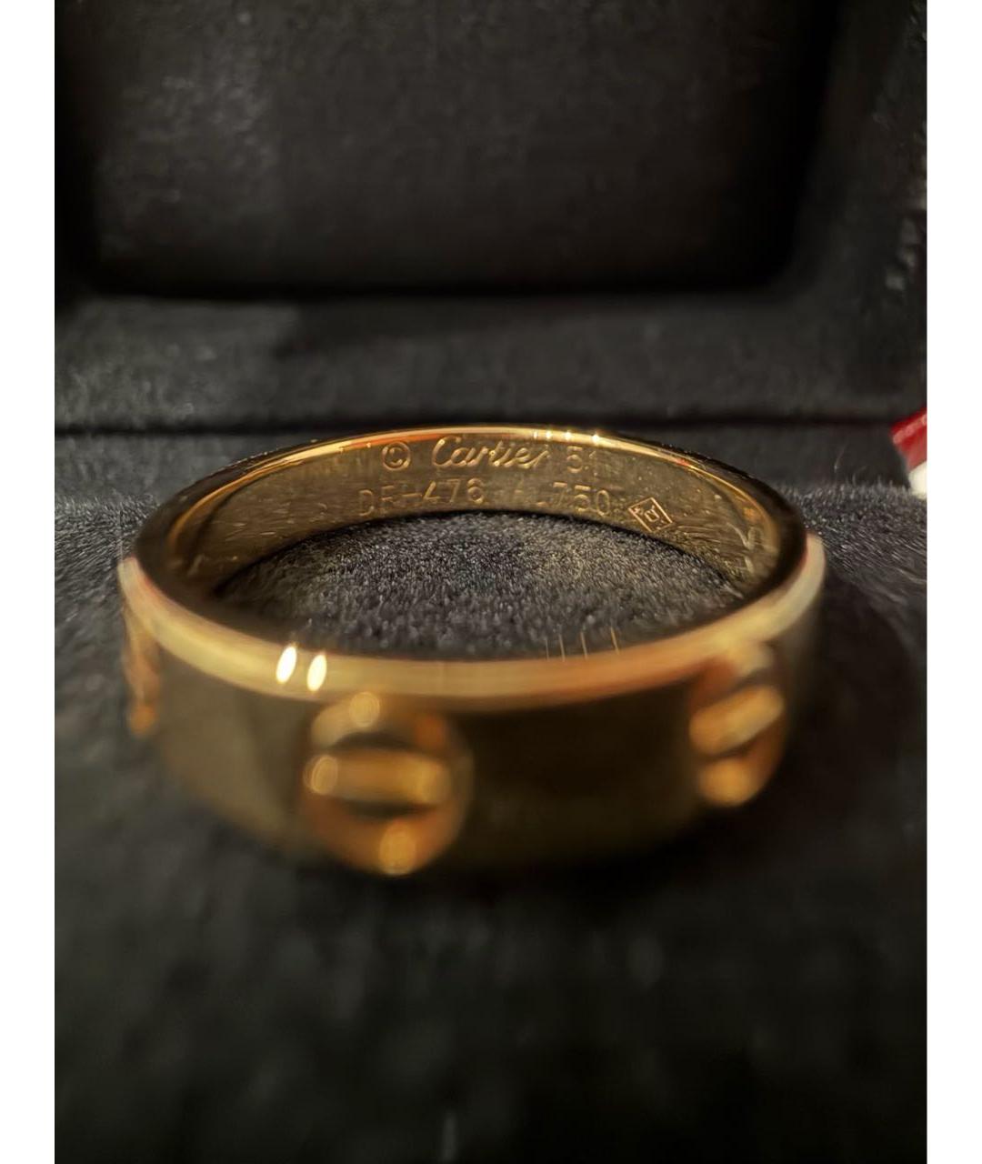 CARTIER Золотое кольцо из желтого золота, фото 8