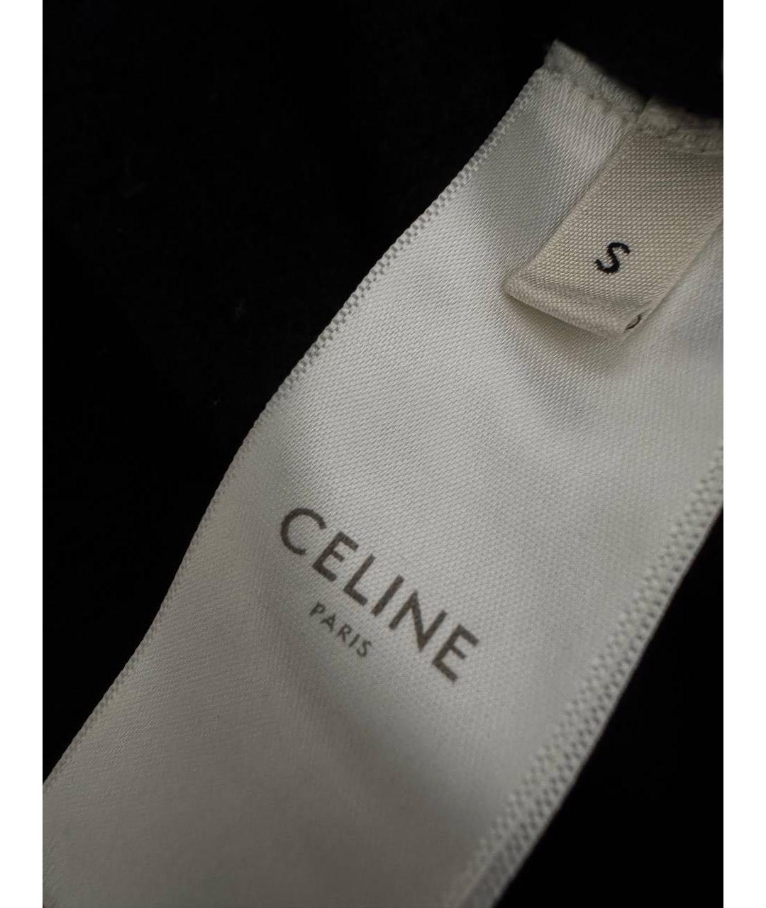 CELINE Черный шерстяной джемпер / свитер, фото 4