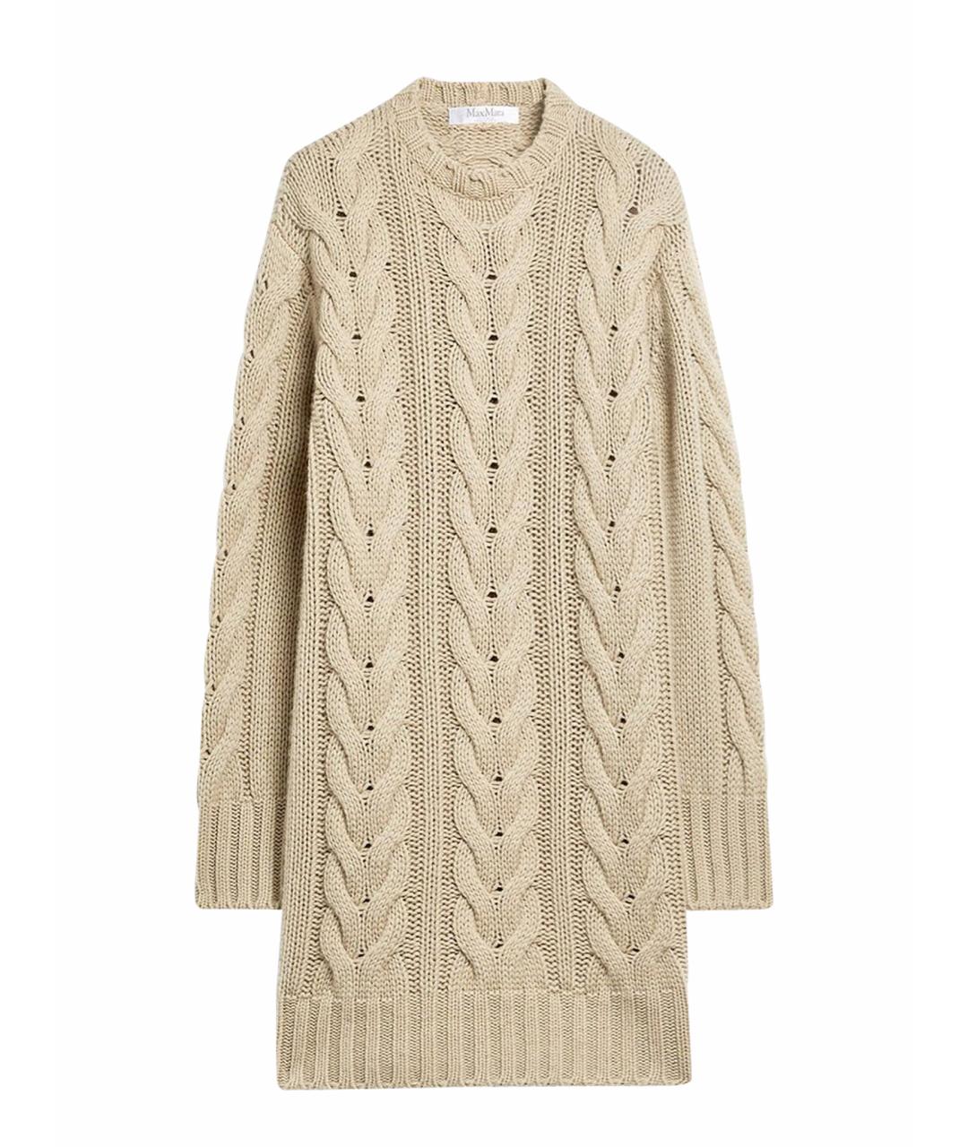 MAX MARA Бежевое платье, фото 1