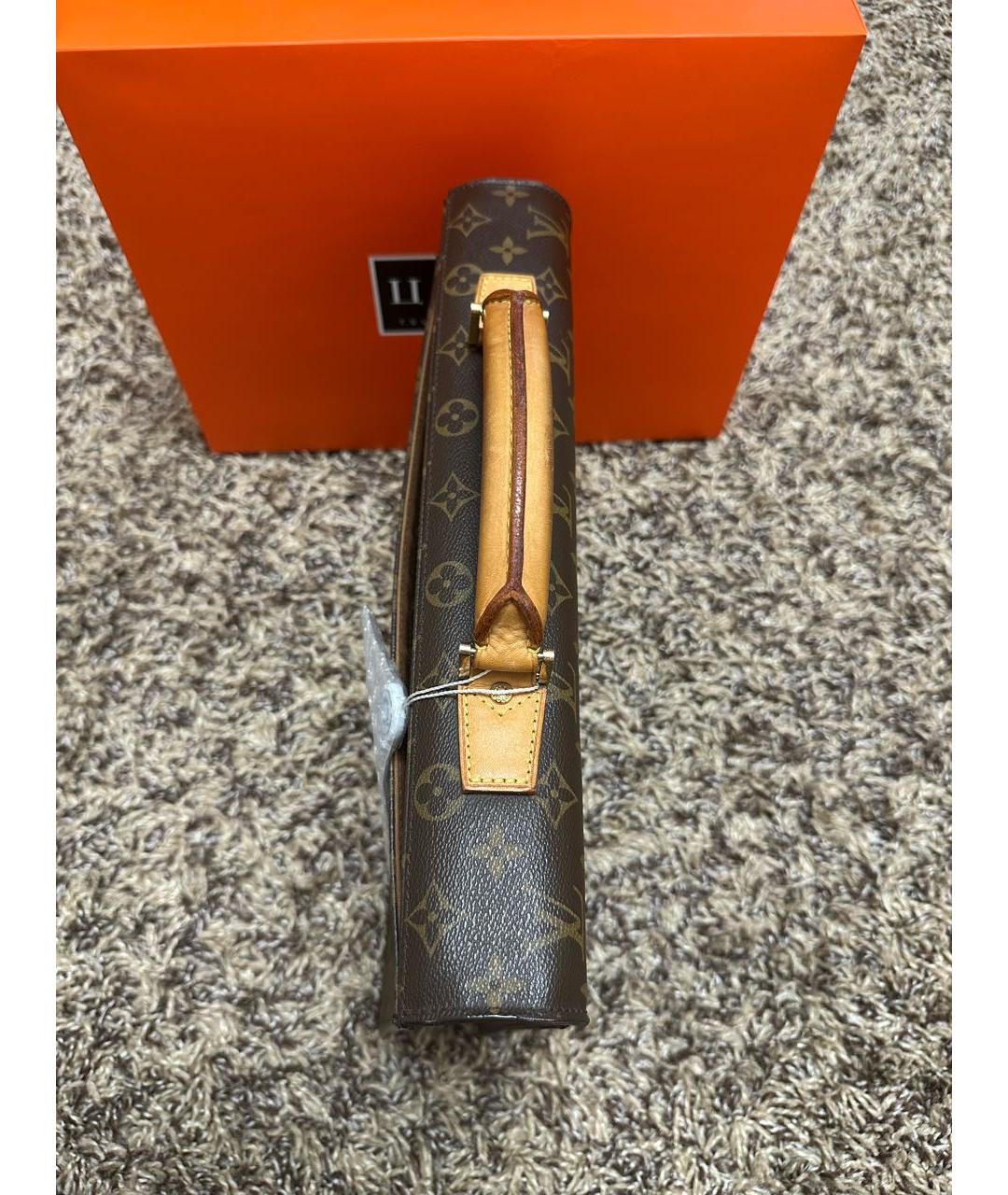LOUIS VUITTON Коричневый портфель, фото 4