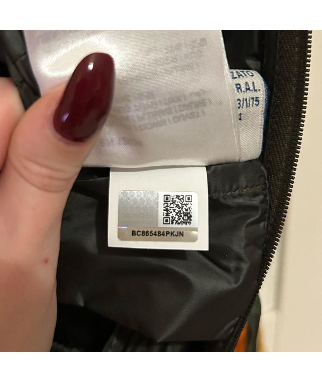 MONCLER Мульти полиамидовый пуховик, фото 8