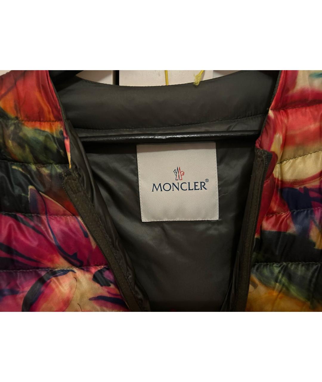 MONCLER Мульти полиамидовый пуховик, фото 3
