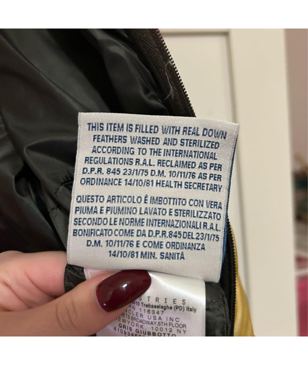 MONCLER Мульти полиамидовый пуховик, фото 7