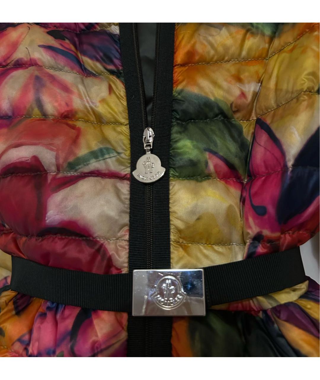 MONCLER Мульти полиамидовый пуховик, фото 4