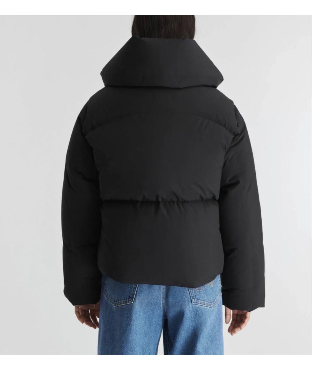 AXEL ARIGATO Черный полиэстеровый пуховик, фото 2