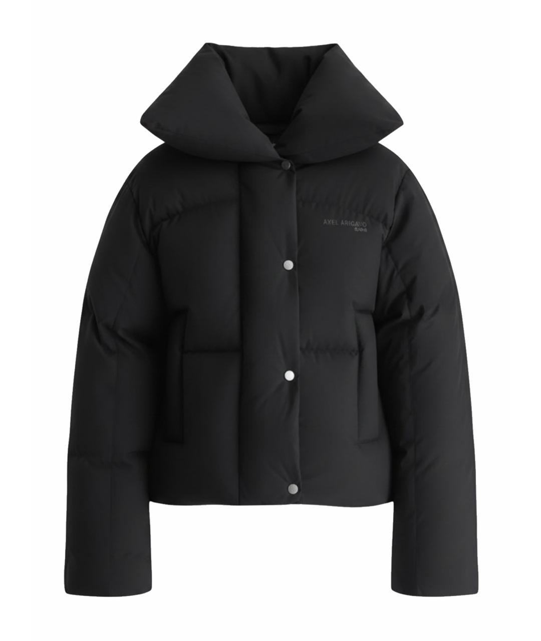 AXEL ARIGATO Черный полиэстеровый пуховик, фото 1
