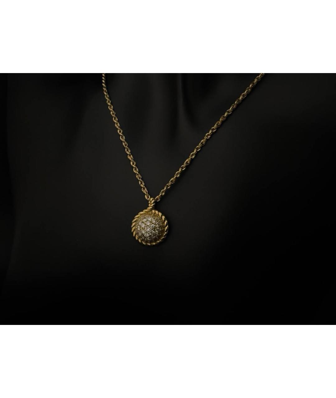 CELINE Золотой комплект из желтого золота, фото 8