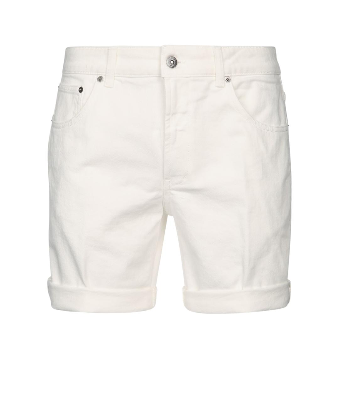 DONDUP Белые хлопковые шорты, фото 1