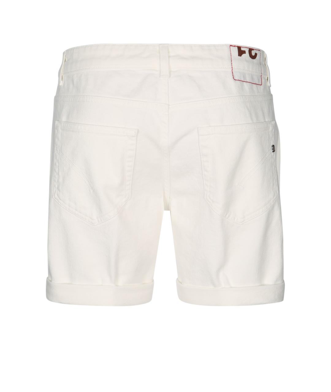 DONDUP Белые хлопковые шорты, фото 2