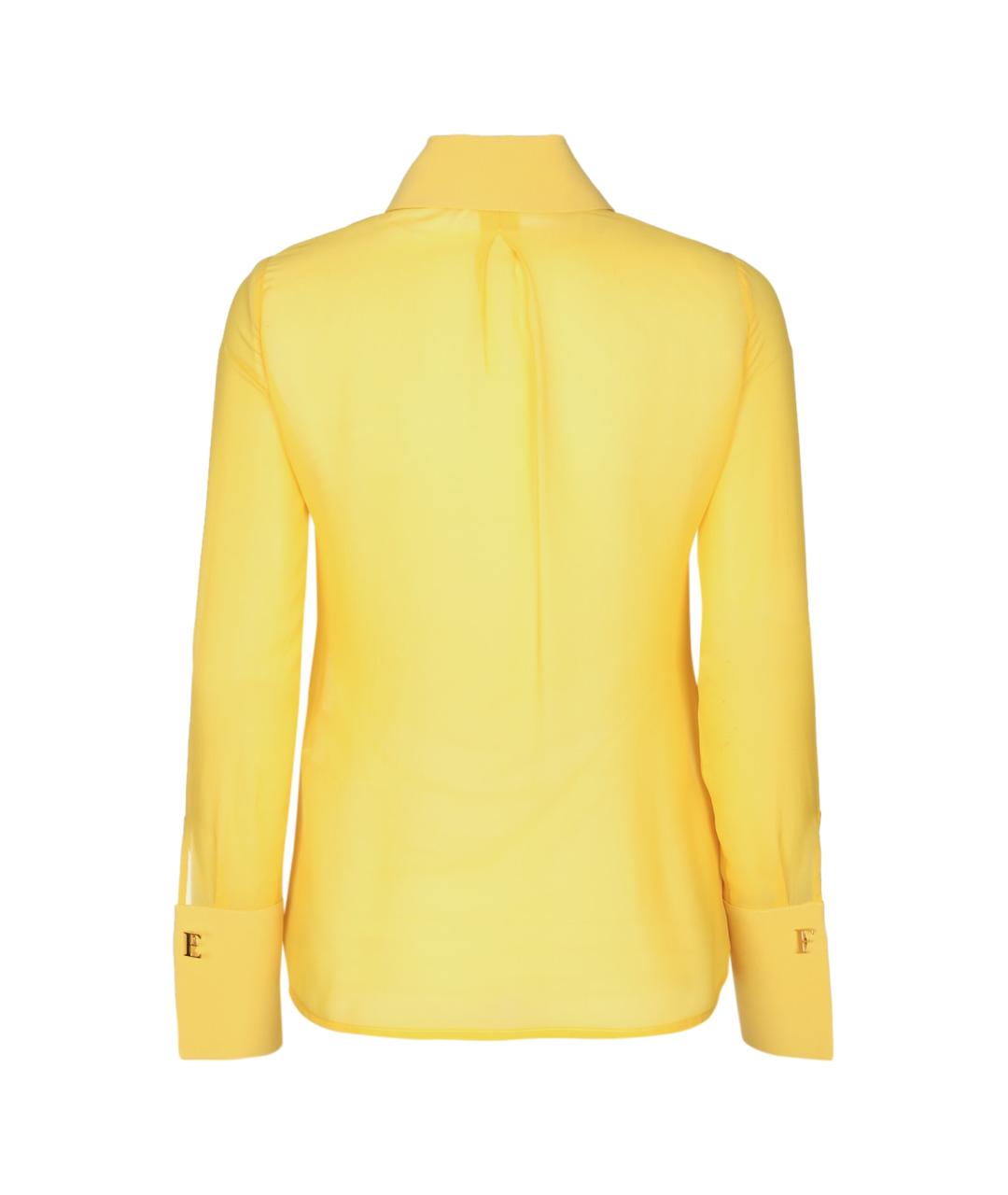 ELISABETTA FRANCHI Желтая рубашка, фото 2
