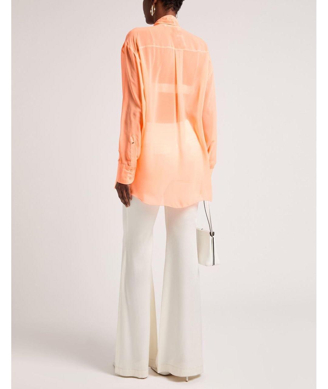 SPORTMAX Оранжевая блузы, фото 3