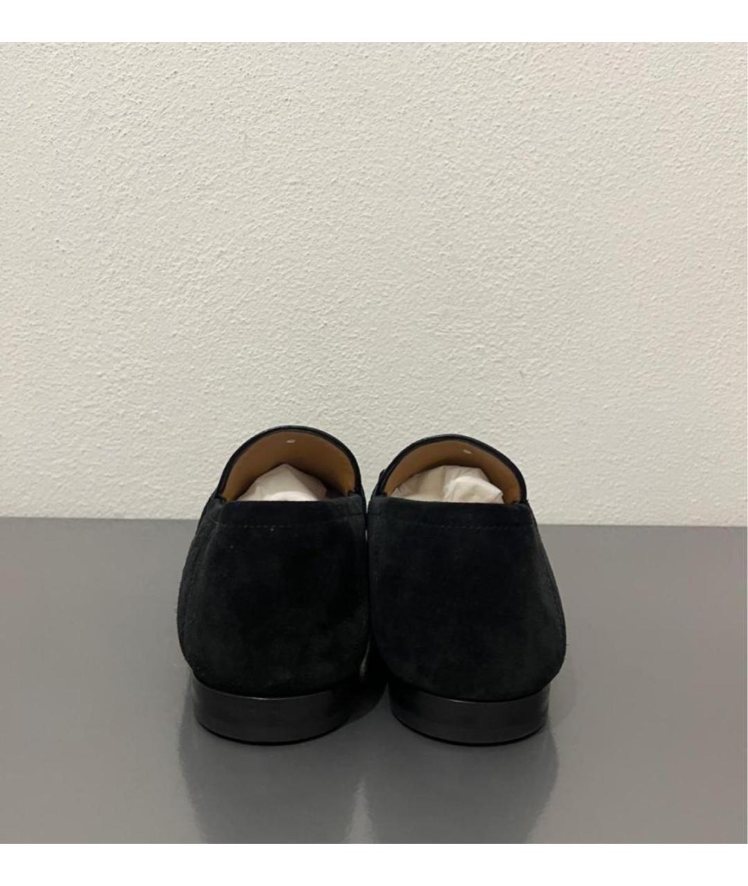 GUCCI Черные лоферы, фото 3