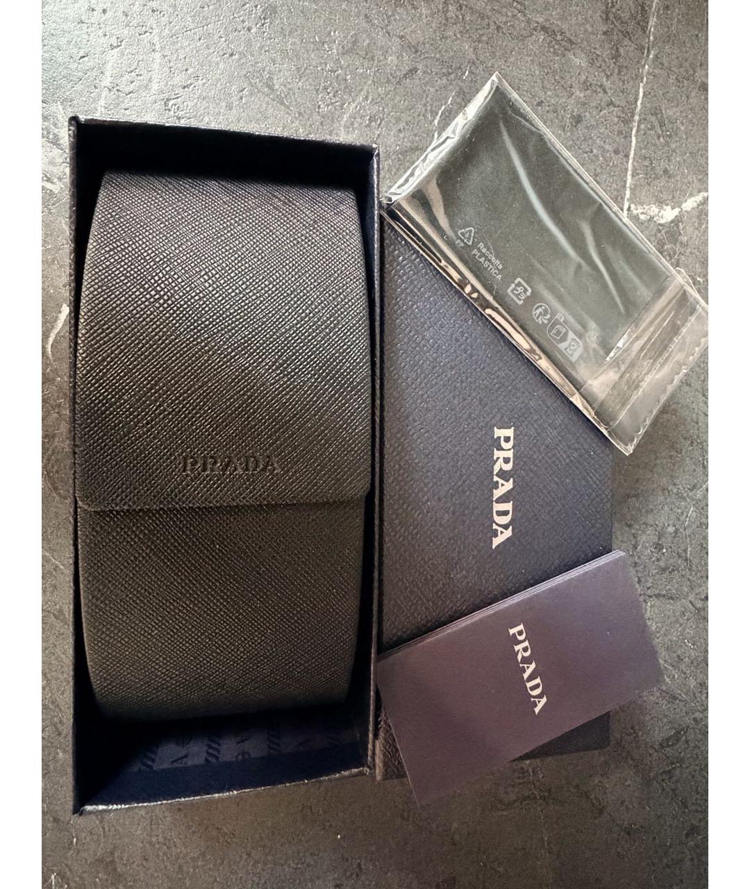 PRADA Белые пластиковые солнцезащитные очки, фото 4