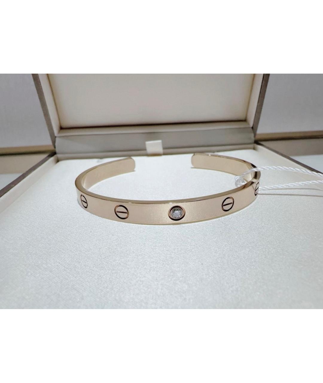 CARTIER Золотой браслет из желтого золота, фото 2